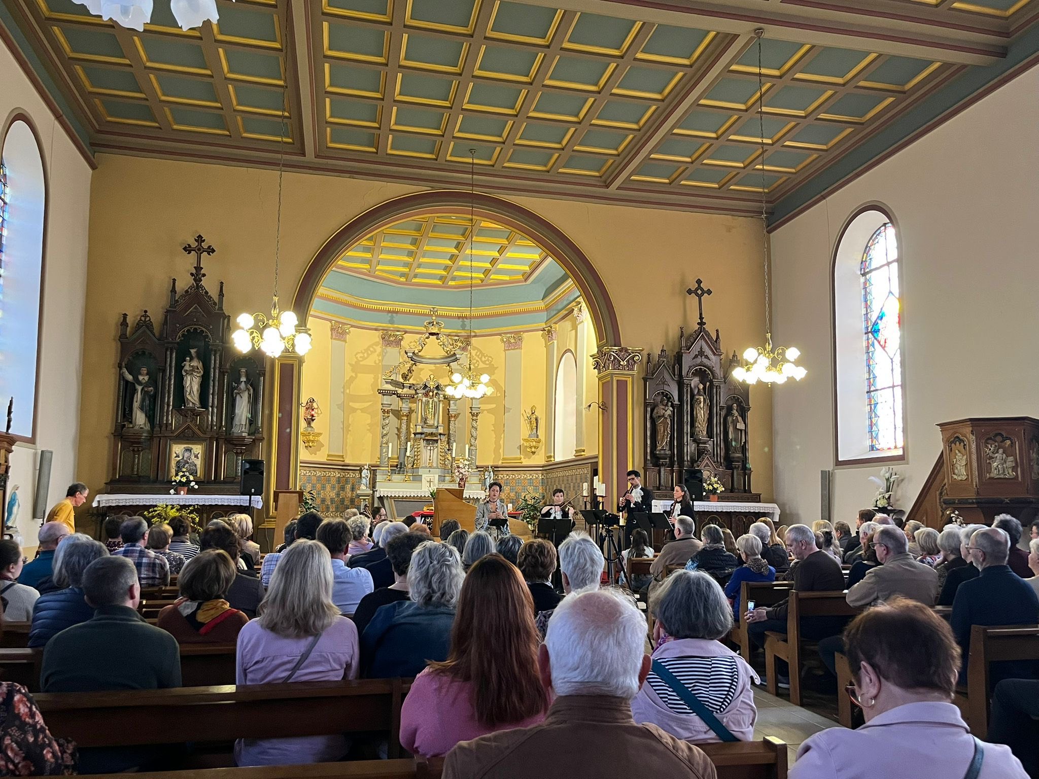 Concert baroque à l'église Saint Hubert
